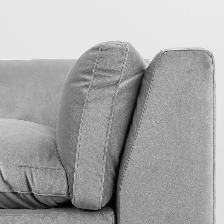 Угловой модульный бархатный диван Зенна 2, S Zenna Group Small 2 Velvet