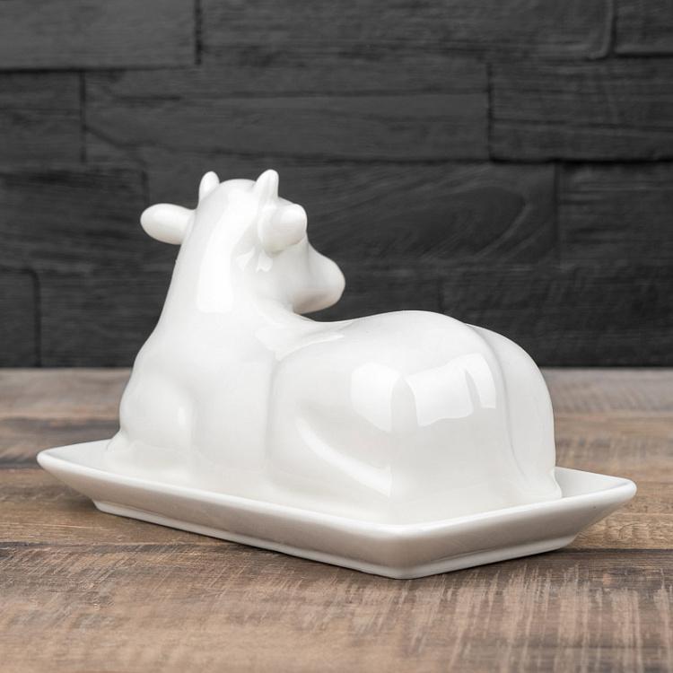 Маслёнка Корова Cow Butter Dish