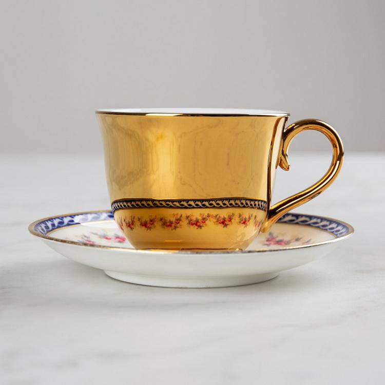 Чайная пара Reflect Kedferm And Drakeford золото Reflect Kedferm And Drakeford Gold