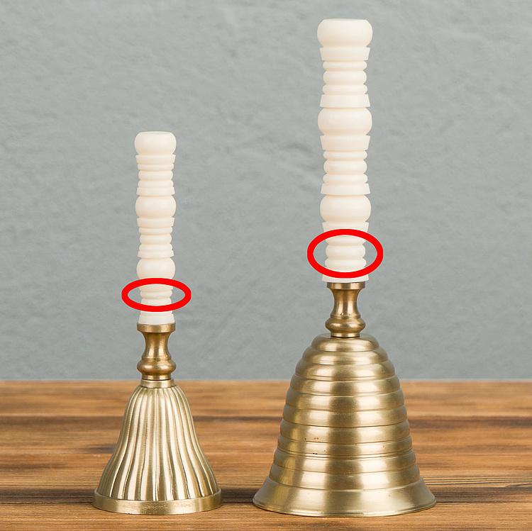 Набор из двух ручных колокольчиков Династия дисконт Set Of 2 Bells Dynasty discount