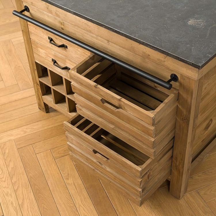 Раздвижной кухонный остров Карелия Karelia Kitchen Island DB