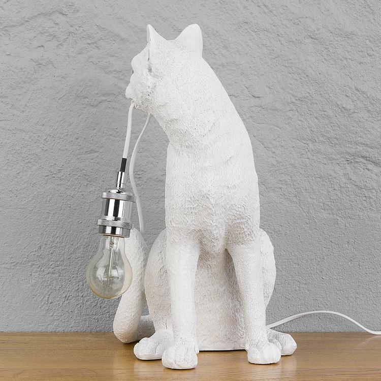 Настольная лампа с кошкой Шушу Table Lamp Cat Chouchou