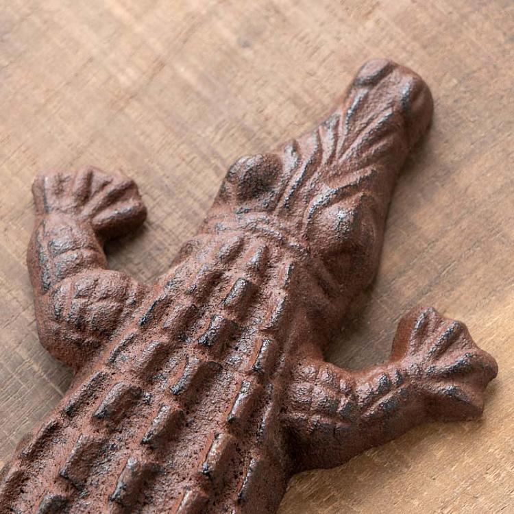 Чугунная статуэтка Крокодил Crocodile In Cast Iron