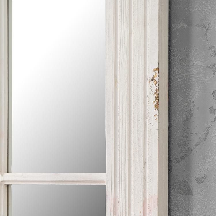 Зеркало Лили Lily Antique Floor Mirror White