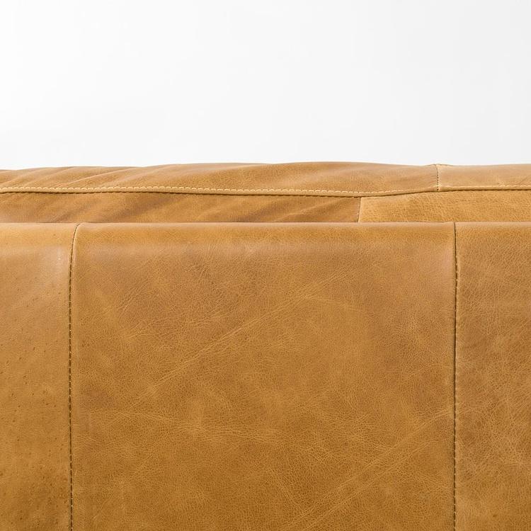 Трёхместный диван Линкольн, ножки белёный дуб Lincoln 3 Seater, Bleached Oak PF