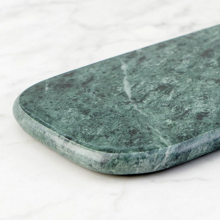 Разделочная доска из зелёного мрамора 2 Green Marble Cutting Board 2