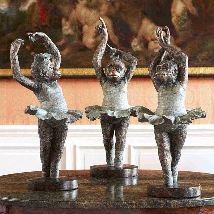 Статуэтка Обезьяна-балерина 3 Ballet Monkey 3