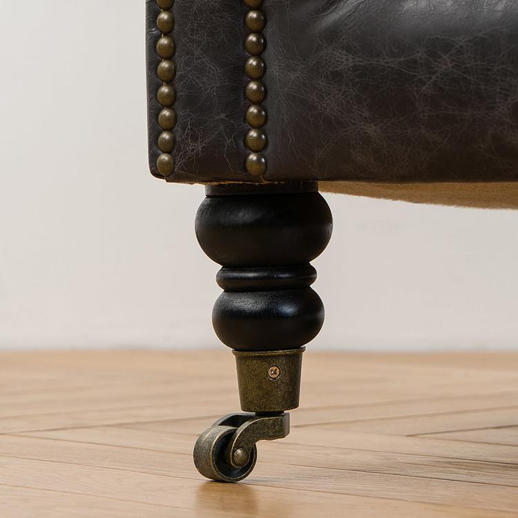 Кресло Джон, чёрные ножки John Armchair, Black Wood D