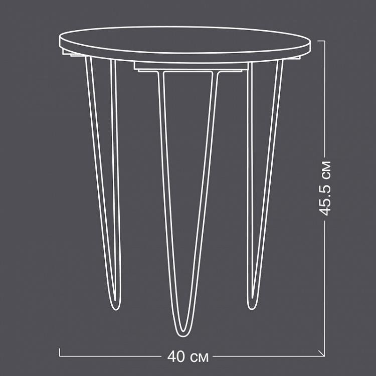 Прикроватный столик из дерева манго Череп Skull Side Table Mango Wood