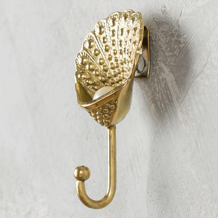 Крючок Ракушка с жемчужиной Shell Hook With Pearl