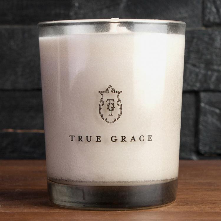 Аромасвеча Чёрная лилия Glass Classic Candle Black Lily