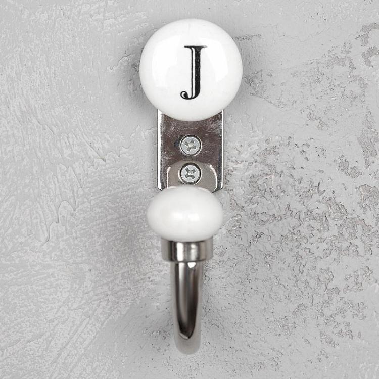 Крючок с буквой J Alphabet Hook J