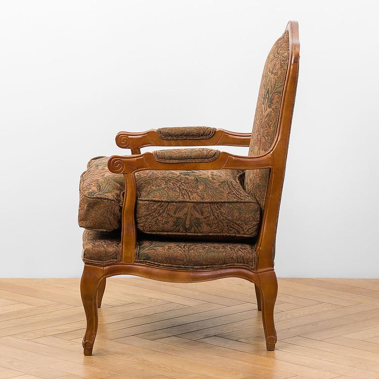 Кресло Мари, янтарный дуб Marie Armchair, Oak Dark Amber
