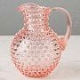 Кувшин Pitcher Hobnail Sweet Pink Large