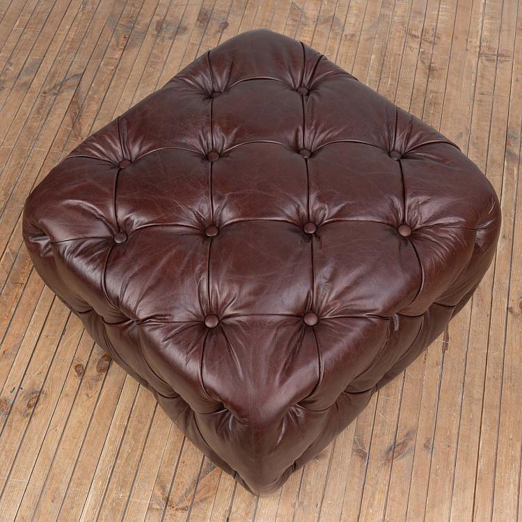 Квадратный пуфик Бенсон, S Benson Footstool Square Small