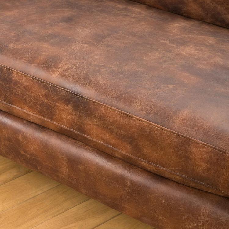 Трёхместный диван Верона, тёмные ножки Verona 3 Seater, Oak Dark Brown