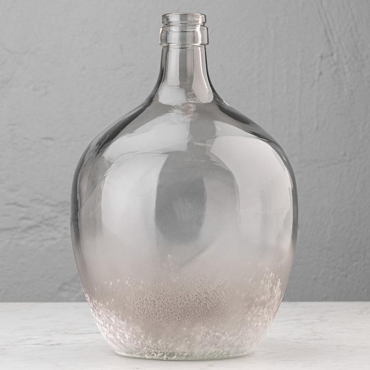 Напольная ваза из серого под изморозь стекла Grey-frosted Glass Floor Vase