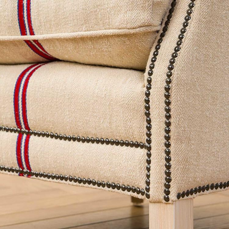 Кресло Тёрнер в обивке из винтажных хлопковых мешков Turner Armchair