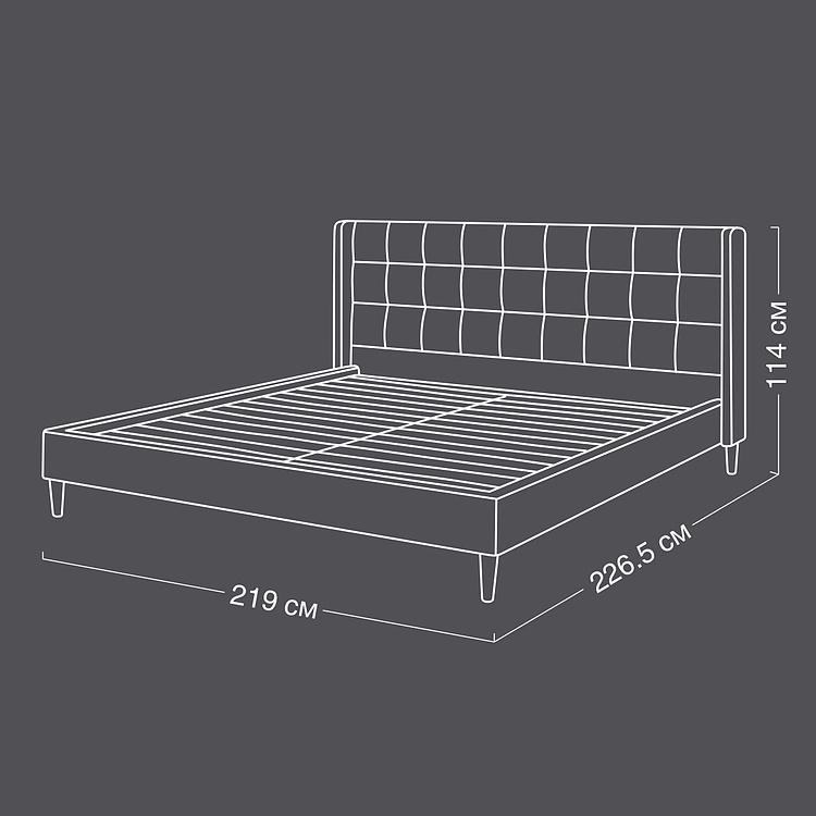 Двуспальная кровать Андорра Andorra Double Bed RM