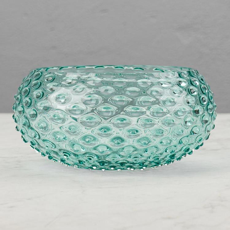 Дымчато-изумрудная салатница Даймонд Diamond Bowl Beryl