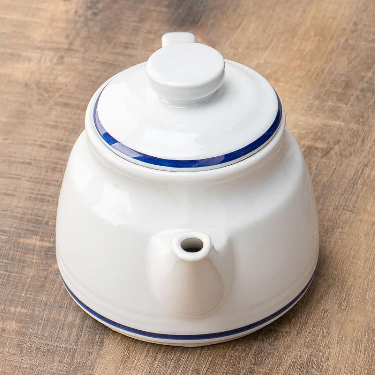 Чайник из серии Синяя полоска Filo Blue Teapot