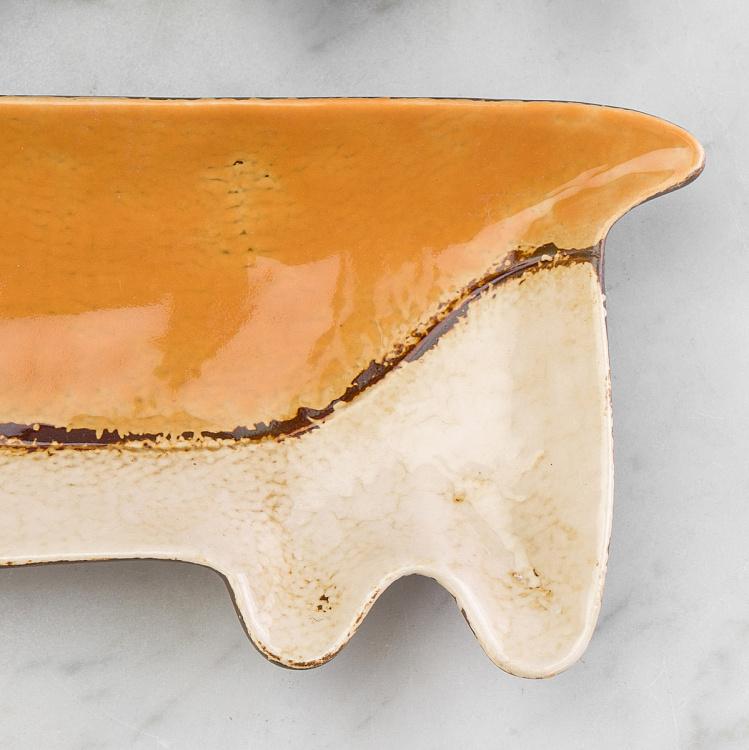 Набор из двух сервировочных блюд Собачки Set Of 2 Dog Dishes