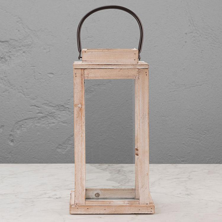 Набор из двух подсвечников Род-Айленд Set Of 2 Lanterns Rhode Island White Brushed