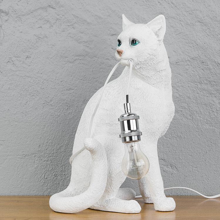 Настольная лампа с кошкой Шушу Table Lamp Cat Chouchou