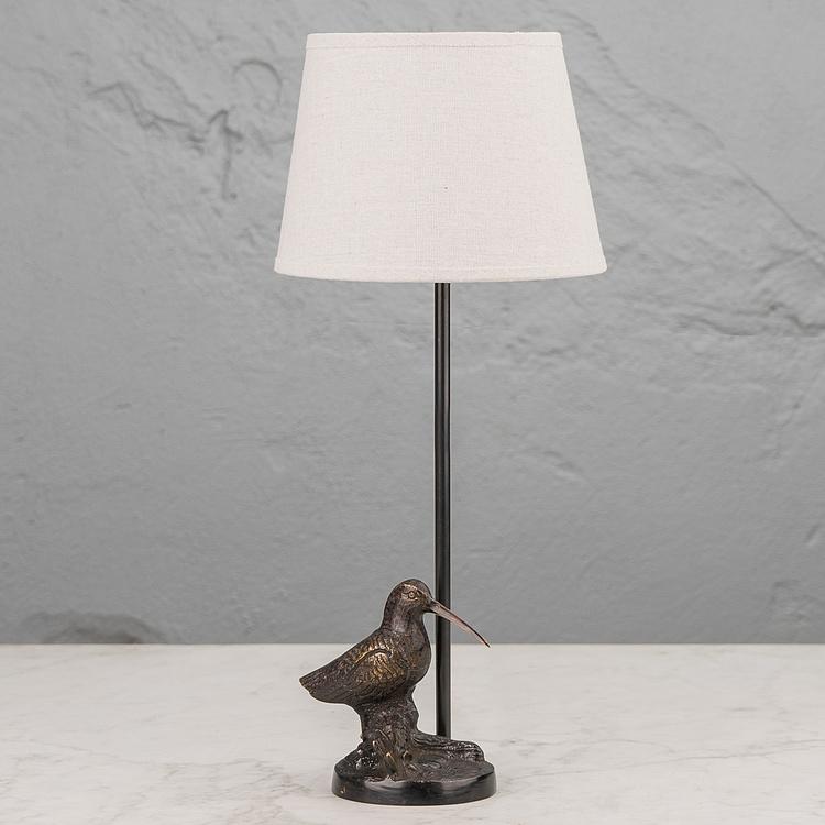 Настольная лампа с абажуром Птица Bird On Base Lamp With Shade