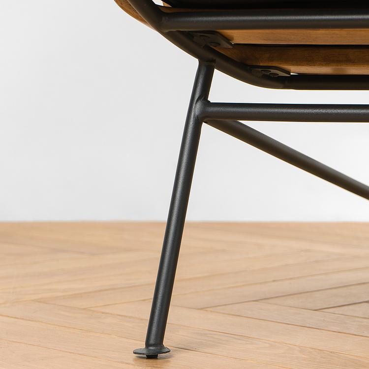 Кресло Капри Capri Armchair, Black Matt Metal RM