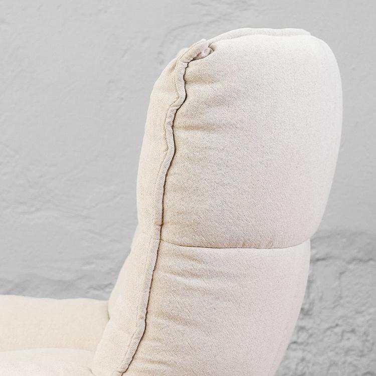 Рабочее кресло Центр, серебристый металл Center Swivel Office Chair, Silver Metal Base RM