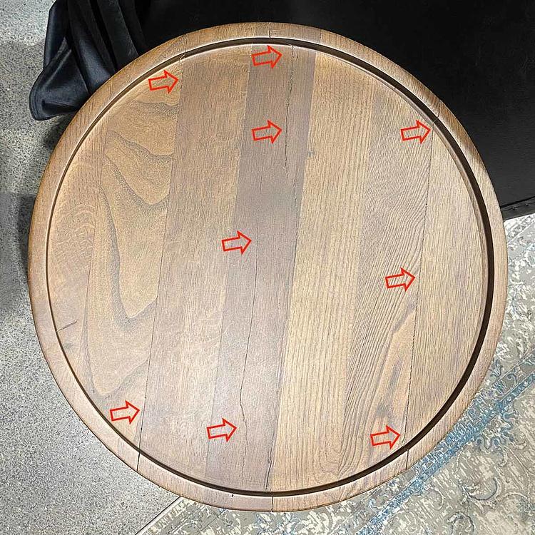 Журнальный стол Гриб, L дисконт Mushroom Wood Table Big discount1