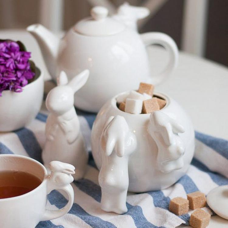 Статуэтка Малыш-кролик с бантиком Rabbit Kid With A Bow Figurine