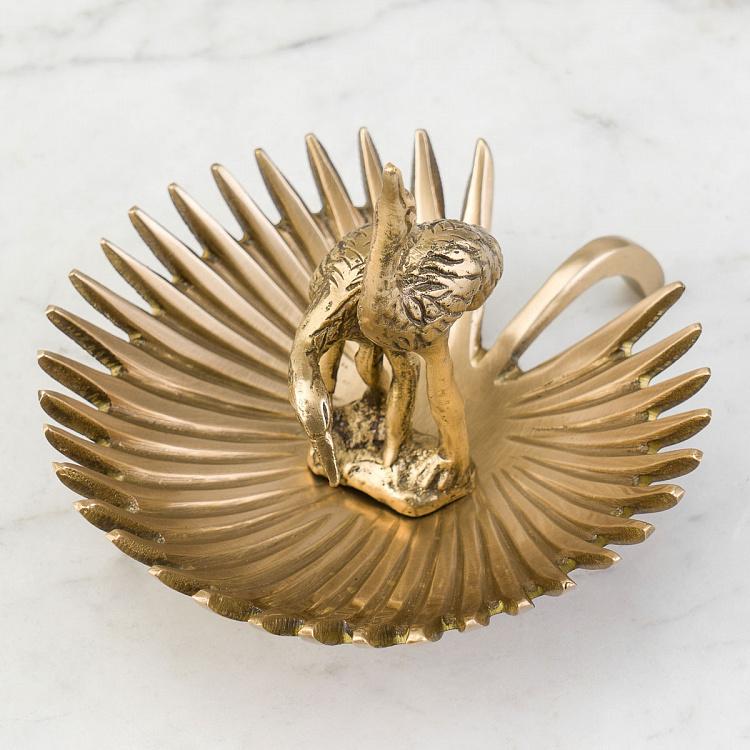 Подставка для мелочей и украшений Птицы на листке Leaf With Birds Trinket Tray