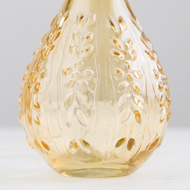 Янтарная мини-ваза Вьюнок Liseron Vase Amber Small
