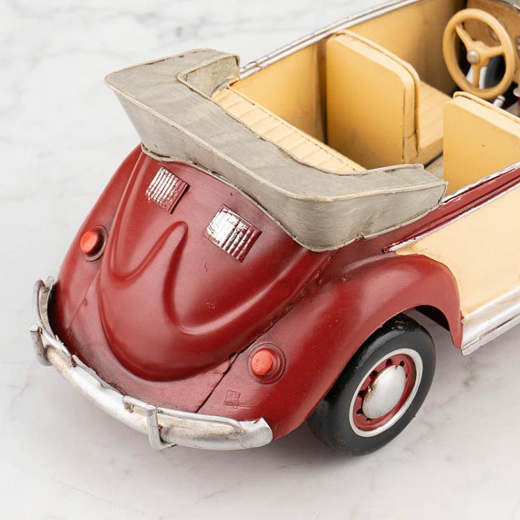 Фигурка Красный кабриолет Volkswagen Red Cabriolet