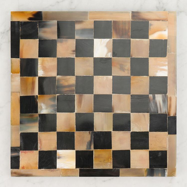 Настольная игра шахматы из рога Буффало Buffalo Chess Game