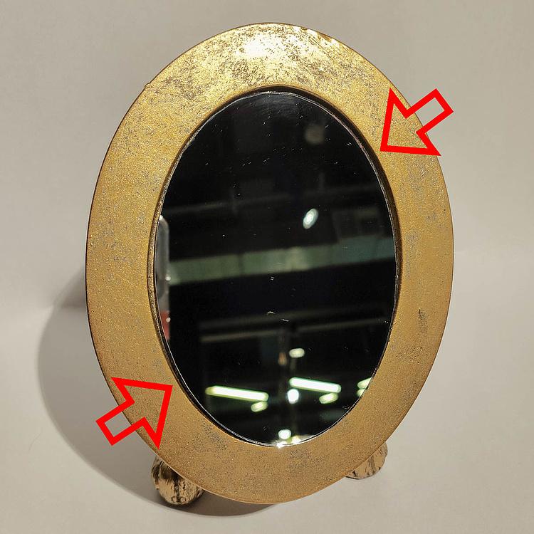 Овальное настольное зеркало Собака дисконт Woof Dog Mirror discount