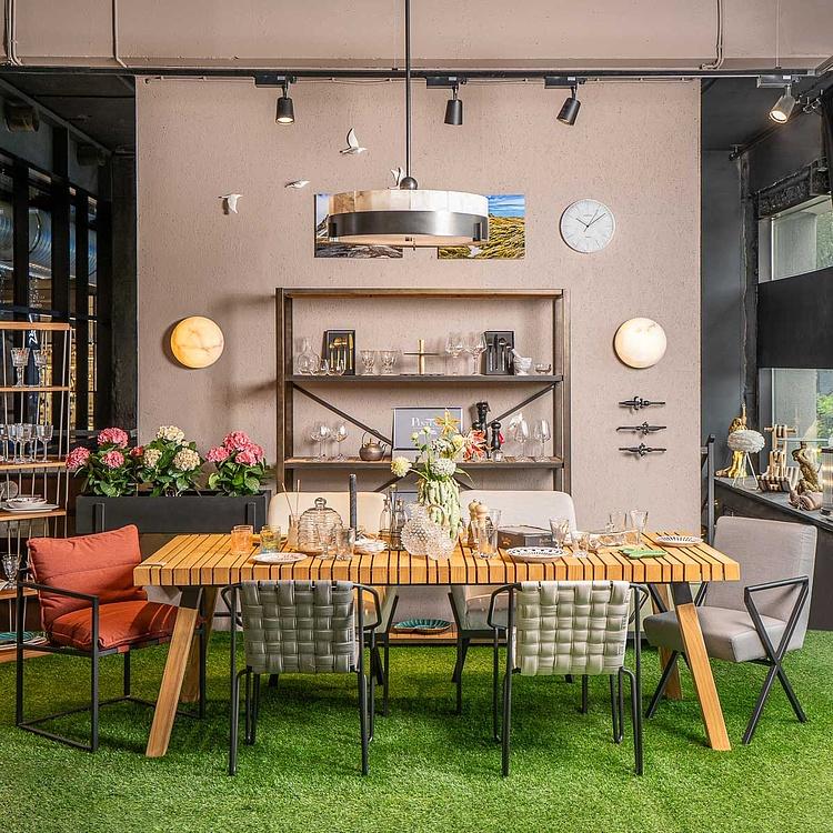 Искусственная гортензия кустовая ванильно-кремовая Hydrangea Bush Cream Vanilla 55 cm