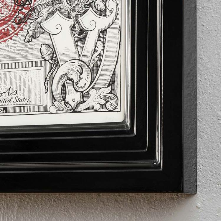 Картина-принт Серебряный сертификат Электричество Silver Certificate Electricity Art