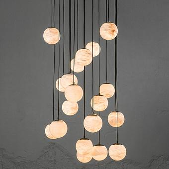 Люстра Galaxy 19 Milky Way Chandelier Large OZ кальцит Alabaster