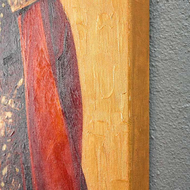 Картина Кот, холст, акрил Canvas Acrylic Painting Cat