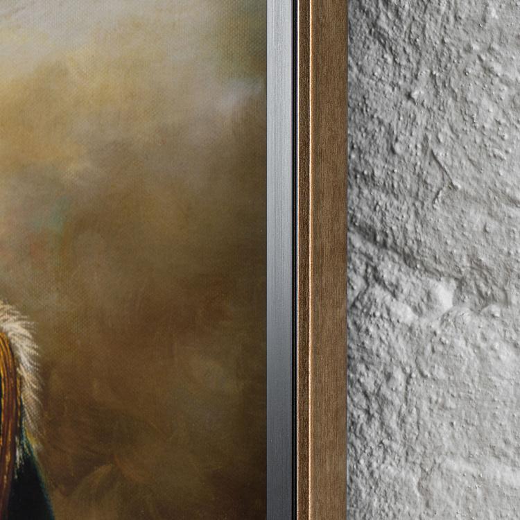 Картина-принт Маркиз АристДогкрат Понселе Marquis Aristdogcrat Poncelet In Frame