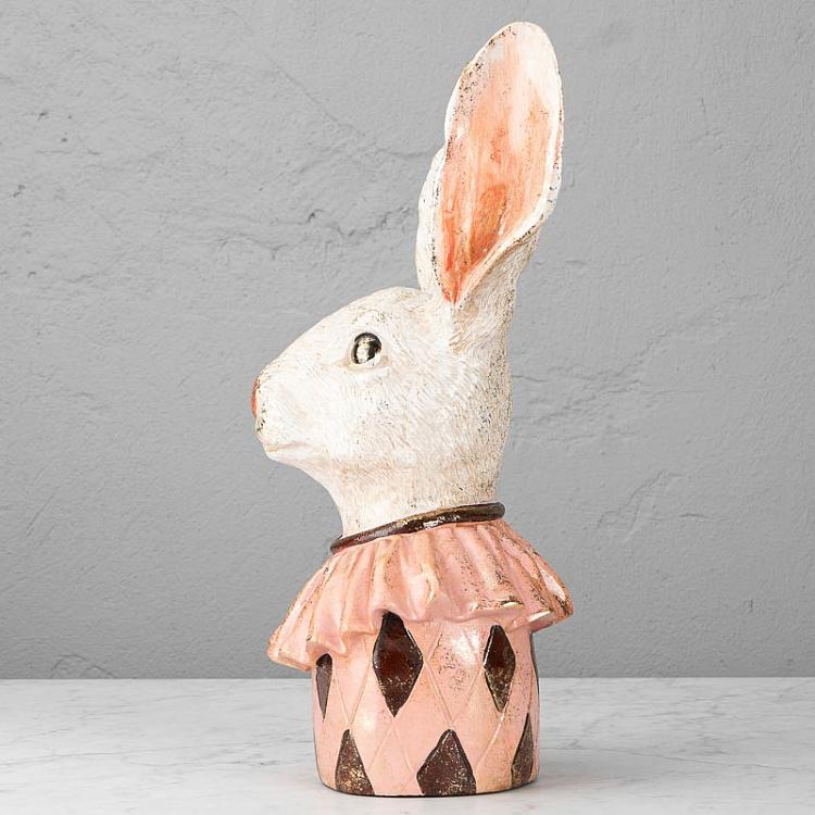 Статуэтка Бюст кролика бежевый Rabbit Bust Apricot