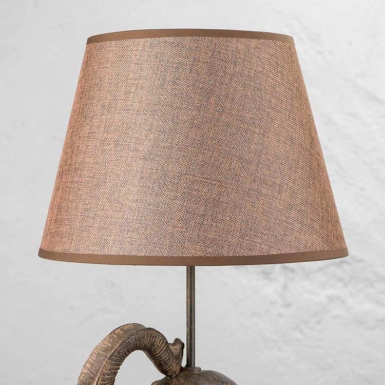 Настольная лампа с абажуром Слон Elephant Lamp Hati