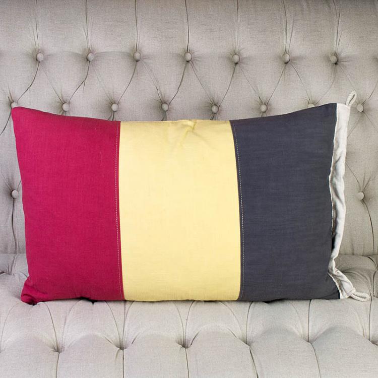Декоративная подушка с флагом Бельгии, S Flag Cushion Belgium Small