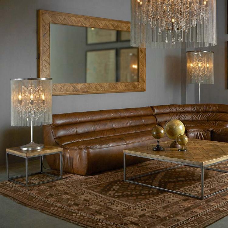 Хрустальная настольная лампа Кольчуга Chainmail Crystal Table Lamp