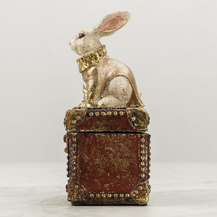 Шкатулка для украшений Кролик Флора Bunny Flora Jewellery Box Red
