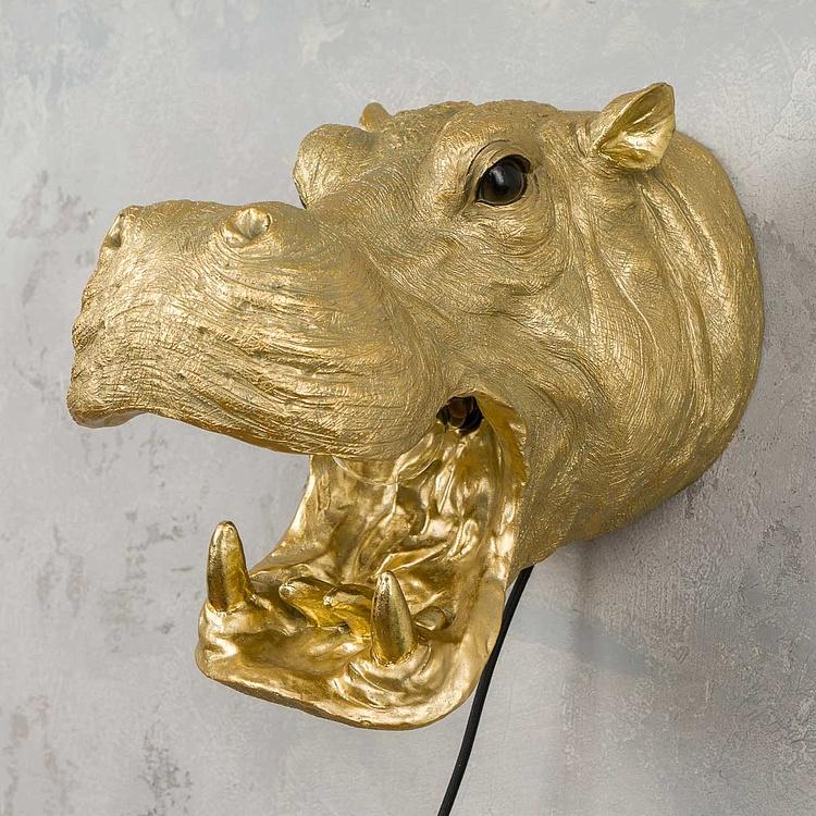 Бра Бегемот Патти Wall Lamp Hippopotamus Patty