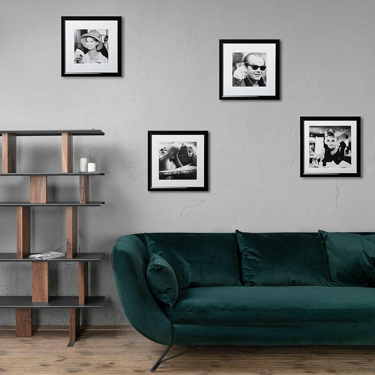 Фото-принт в чёрной раме Софи Лорен Добро пожаловать! Sophia Loren, Studio Frame